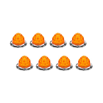 compare product RoadWorks Jewel Mini Watermelon Light Amber Lens and Amber LEDs - 8 Pack | JWL1028