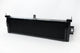 CSF Fluid Cooler, OEM Inlet/Outlet, Rock Guard Included, Aluminum, Black Powder Coat, Engine Oil, Each