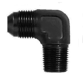 compare product Aeroquip FCM5036 90 Degree Male AN Pipe Adapter
