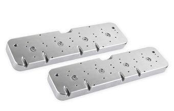 compare product HOLLEY Valve Cover Adapter Plates - Pair