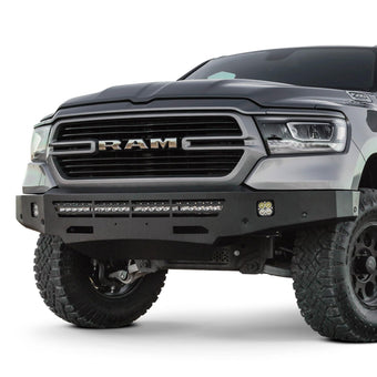 compare product Innovative Creations Inc AL-FBM39DGN Magnum Front Bumper w/Single Square Lights Holes Fits w/o Or w/Parking Sensors Retains Factory Tow Hooks Non-Winch Magnum Front Bumper
