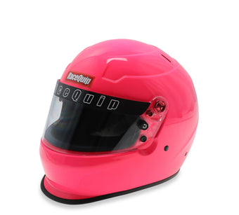 compare product RaceQuip PRO25 Snell SA2025 Full Face Auto Racing Helmet Hot Pink X-Small