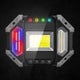 XKdefender 7 Mode Work & Security Light w/Remote for Home Office Commercial Camping Light