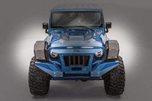 Fab Fours JK10061 Wide Flare, Black Powder Coat