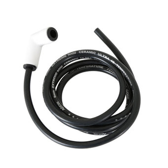 compare product ACCEL 170901C Extreme 9000 Ceramic 8mm Spark Plug Wire, 90° Boot, Black