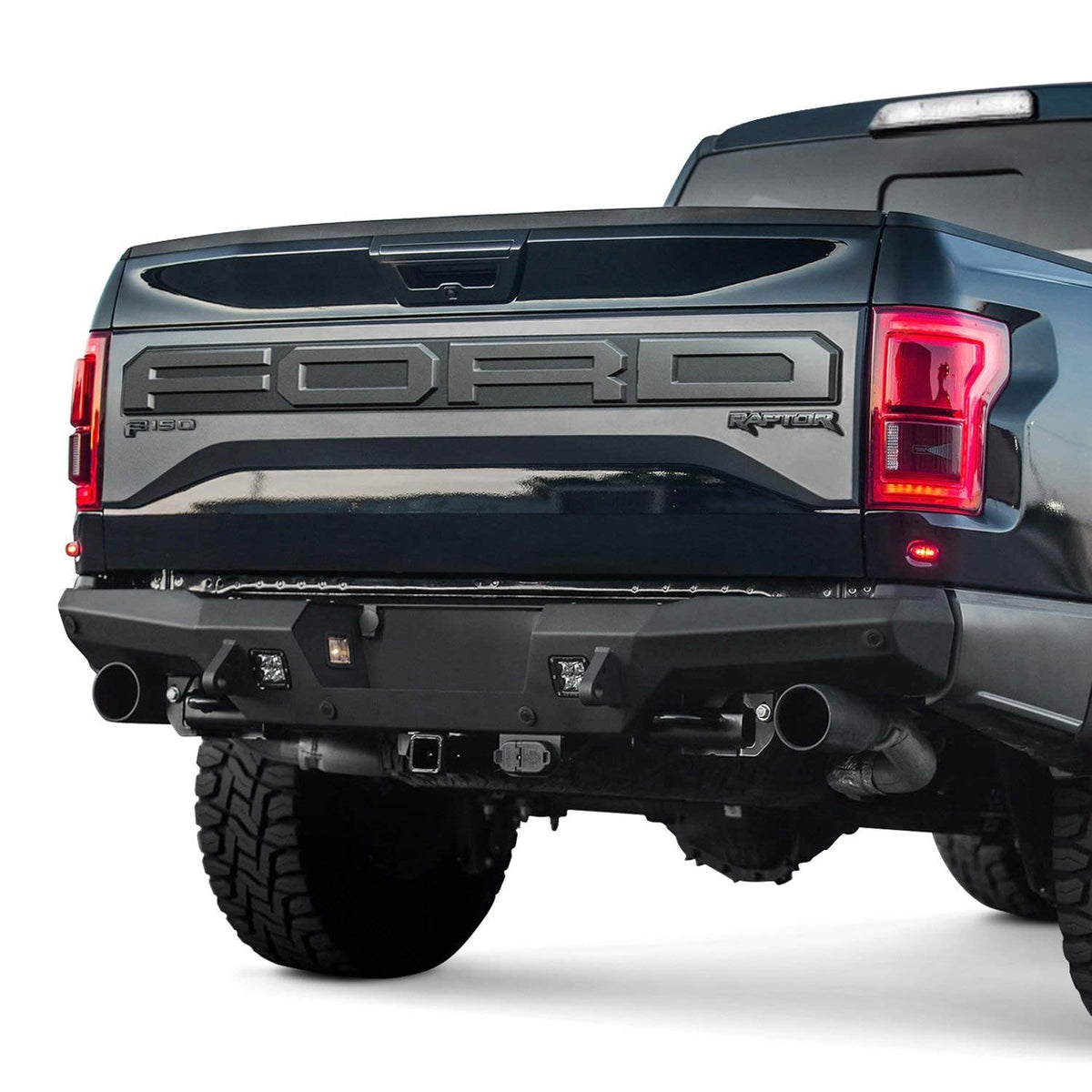 Addictive Desert Designs R117321370103 Rear Bumper (Ford Raptor Honey Badger)