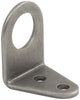 Allstar Performance Brake Line Tab, Bolt-On, 5/8 in Mounting Hole, 0.1 in Thick, Steel, Natural, Pair