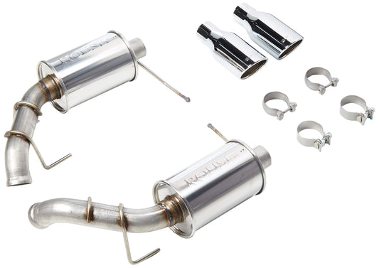 Roush 421145 Exhaust Kit (Dual Axle-Back with Round Tips Enhanced Sound)