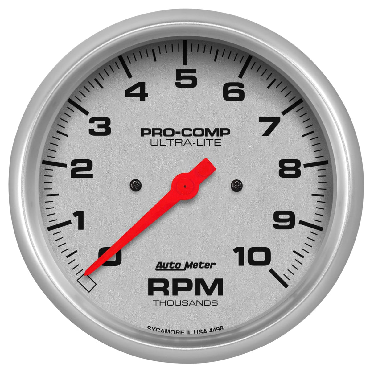 Auto Meter 4498 Ultra-Lite In-Dash Electric Tachometer, 5.000 in.