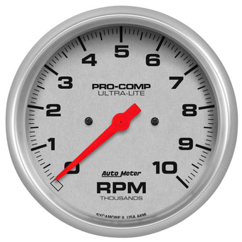 compare product Auto Meter 4498 Ultra-Lite In-Dash Electric Tachometer, 5.000 in.