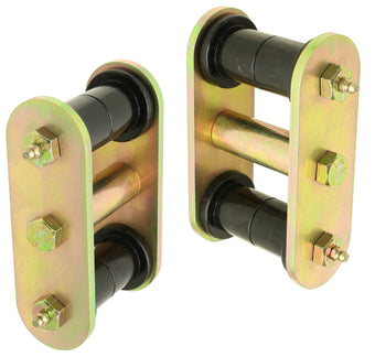 compare product RockJock CE-9040P Heavy Duty Leaf Spring Shackles Fits 87-95 Wrangler (YJ)