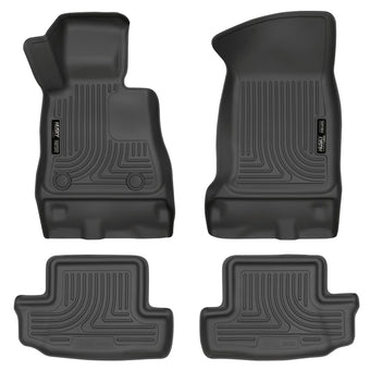 compare product Husky Liners Weatherbeater Floor Mats | Fits 2016-2024 Chevrolet Camaro Convertible/Coupe | Front & 2nd Row, 4-pc Black - 99121