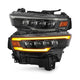 AlphaRex 2025-2026 Ram 1500 NOVA-Series LED Projector Headlights Black w/Activation Light & Sequential Signals & Switchback DRL (880891)