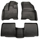 Husky Liners Weatherbeater Floor Mats | Fits 2010-2019 Ford Taurus | Front & 2nd Row, 3-pc Black - 98701