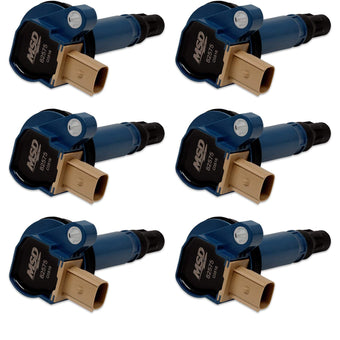 compare product MSD 825765 Ignition Coils, Blue, 6-Pack (3-Pin Connector)