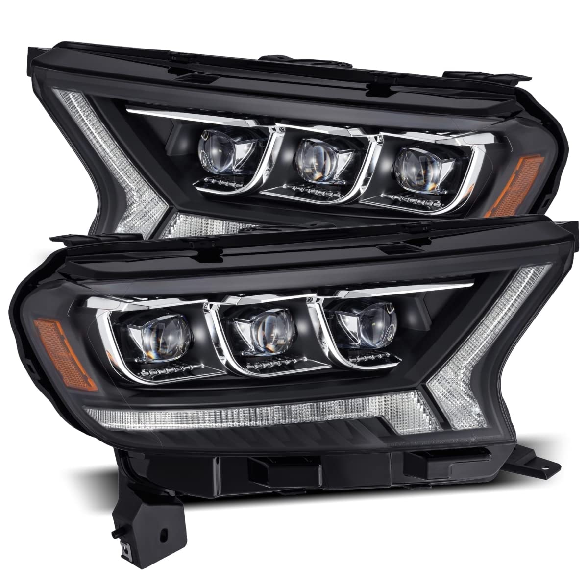 AlphaRex USA 880124 Nova Series Projector Headlights fits Ford Ranger