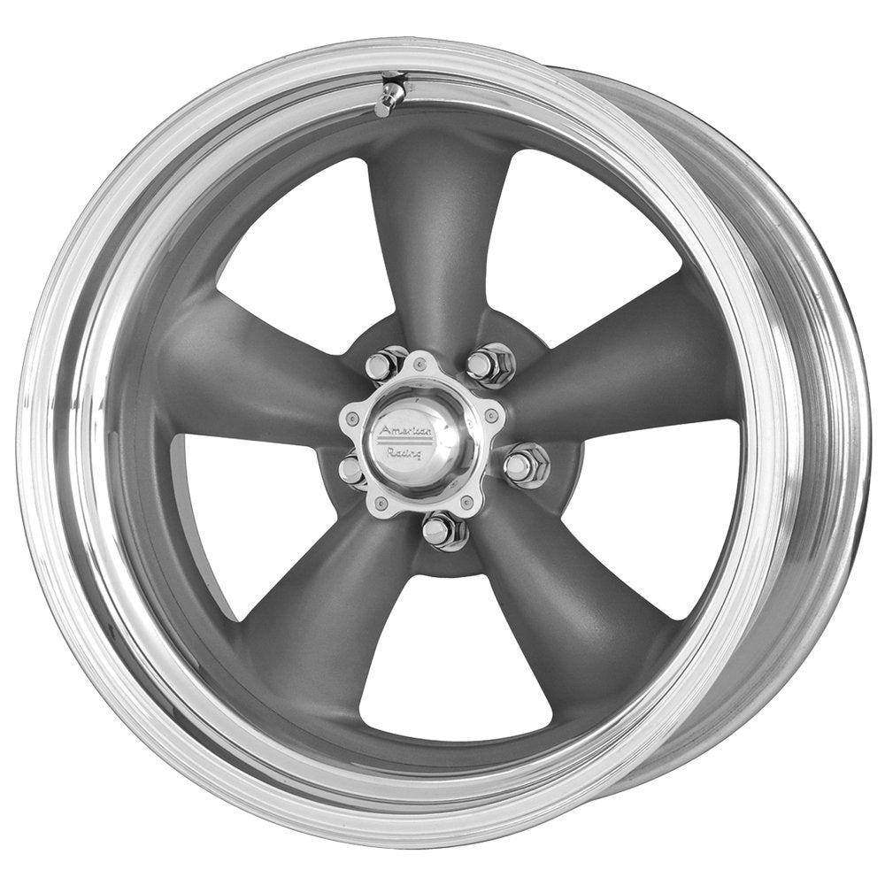 American Racing VN215 Torq Thrust II 18x8 5x5" +0mm Mag Gray Wheel Rim 18" Inch