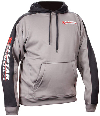 compare product Allstar Sweatshirt - Hooded - Allstar Logo - Silver - 3X-Large - Each