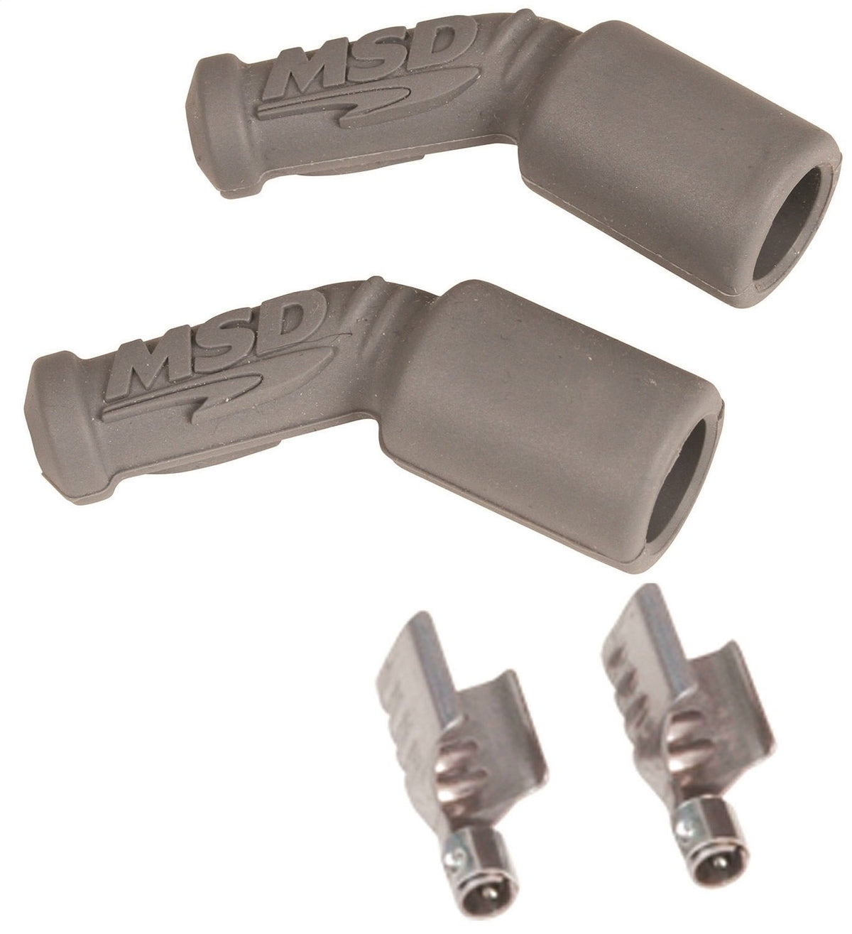 MSD Ls1, 45 Degree Boots & Terminals, 2/Card