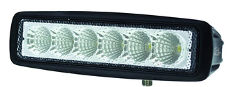 compare product HELLA 357203001 ValueFit Mini Light Bar (6 LED, Flood Beam)