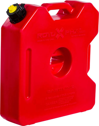 compare product RotopaX - 3 Gallon Gasoline Pack - Leakproof Portable Fuel Container, Red