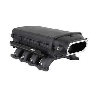 compare product Holley Intake Manifold, Ultra Lo-Ram, 105 x 66 mm Throttle Body Flange, Multi Port, Aluminum, Black Powder Coat, Kit