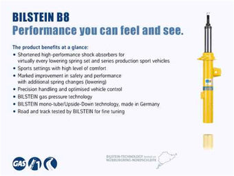 compare product Bilstein 5100 Series 14-16 Ram 2500 Rear Monotube Shock Absorber (24-274395)