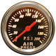 Bulldog Winch 42074B- 0-200psi Air Pressure Gauge 2.0 Inch Mechanical, Lighted