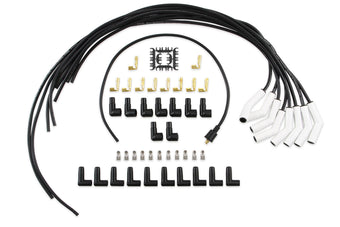 compare product ACCEL 9002C Extreme 9000 8mm Spark Plug Wire Set White 135° Ceramic Boots