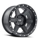 Dirty Life 9315 Compound 17x9 5x5" -12mm Matte Black Wheel Rim 17" Inch