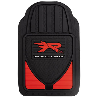 compare product Plasticolor 001779R04 WeatherPro R Racing Red and Black Front Floor Mats