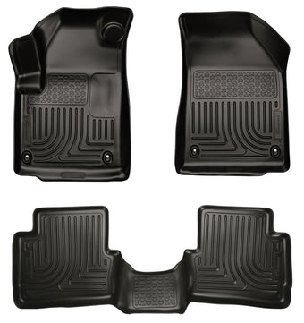 compare product Husky Liners Weatherbeater Floor Mats | Fits 2013-2016 Dodge Dart | Front & 2nd Row, 3-pc Black - 99021