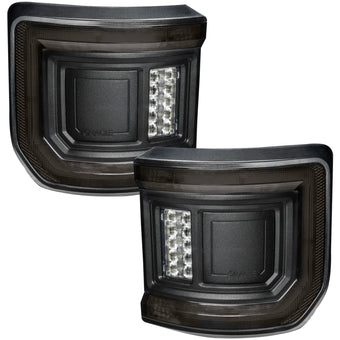 compare product ORACLE Lighting 5882-504 Pair of Tinted Flush Mount LED Tail Lights fits 2020 2024 Gladiator JT - Low-Profile Wrap-Around Design and Durability