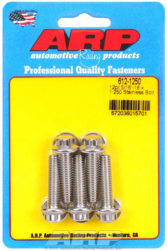 compare product 12 Pt 5/16-18X1.25Pk/5