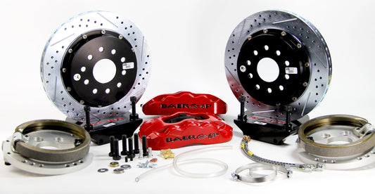 Baer Brakes - 13" Pro+ Brake Sys Rr Slvr 60-87 C10 (4302541S)
