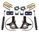 MaxTrac Suspension K881375 Suspension Lift Kit w/Shocks 7.5 in. Lift Incl. Front Spindles w/Brake Lines/Front 3 in. Strut Spacers/Rear Blocks/U-Bolts/Shackles/Rear Shocks