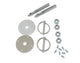 Mr. Gasket 1017 Hood & Deck Pinning Kits - with Screw-On Scuff Plates