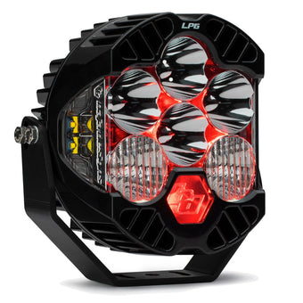 compare product Baja Designs LP6 Pro LED Light Pod, Driving/Combo, Clear, Red Backlight
