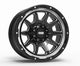Grid Off-Road GD15 Custom Wheel - 20x9, 0 Offset, 5x127 Bolt Pattern, 87.1mm Hub - Gloss Black with Milled Accents Rim