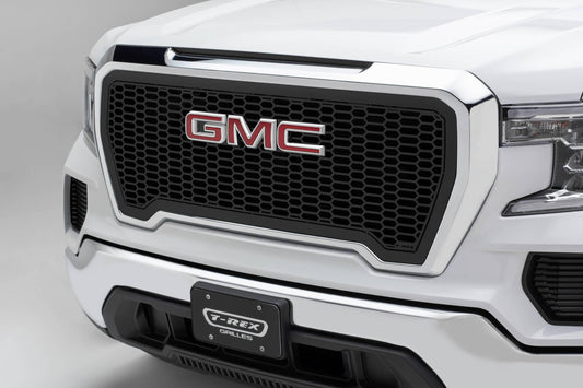 2019-2022 GMC Sierra 1500 Laser X Grille, Black, Mild Steel, 1 Pc, Insert - PN #7712281