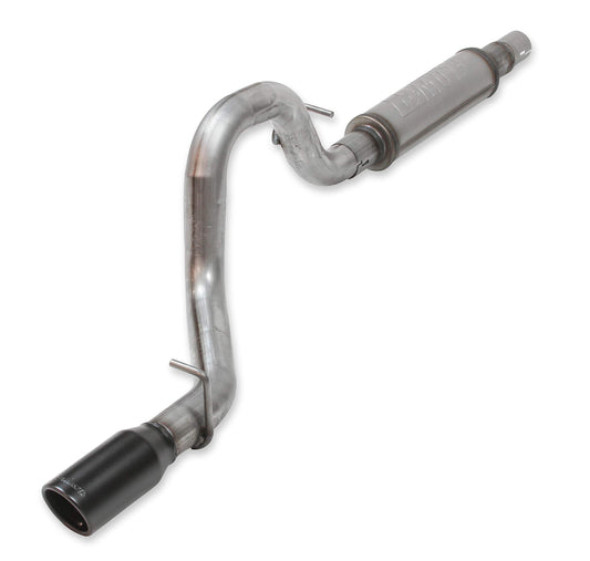 Flowmaster 717880 FlowFX Cat-Back Exhaust Kit 2.5 Inch 409 Stainless Steel 3.5 Inch Black Ceramic Coat Stainless Steel Tip Compatible with 1997-1999 Jeep Wrangler TJ 2.5L 4.0L