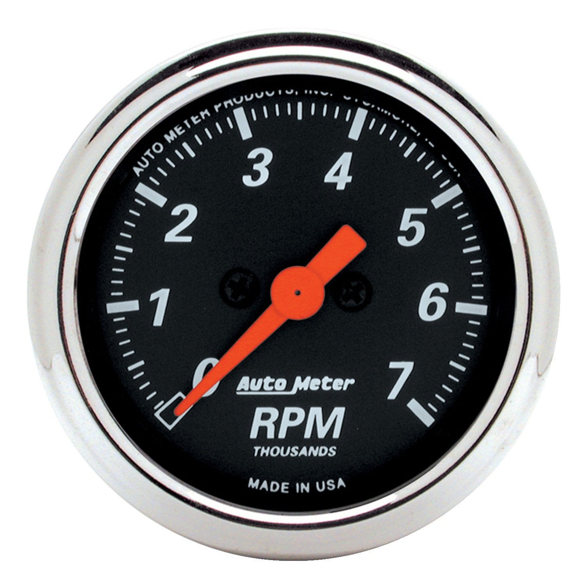 AUTO METER 1477 Designer Black Dash Electric Tachometer, 2.3125 in.