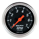 AUTO METER 1477 Designer Black Dash Electric Tachometer, 2.3125 in.