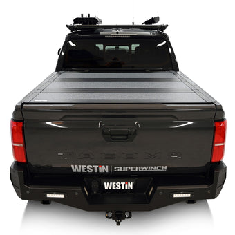 compare product Westin 19-42785 Hard Tri-Fold Tonneau Cover