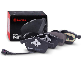 compare product Brembo P85045 Low-Met Front Disc Brake Pad Set AUDI/SEAT/SKODA/VW/VW (FAW)/VW (SVW) OE# 1J0698151K