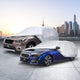3D MAXpider Compatible with 3D Silver Car Cover 301P Hatchback SW-F