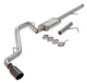 Flowmaster 717874 FlowFX Cat-Back Exhaust Kit 3 Inch Stainless Steel 4.5 Inch Black Ceramic Tip Compatible with 2009-2013 Chevy Silverado GMC Sierra 1500 4.8L 5.3L 2/4WD 143.5 157.5 Inch Wheelbases