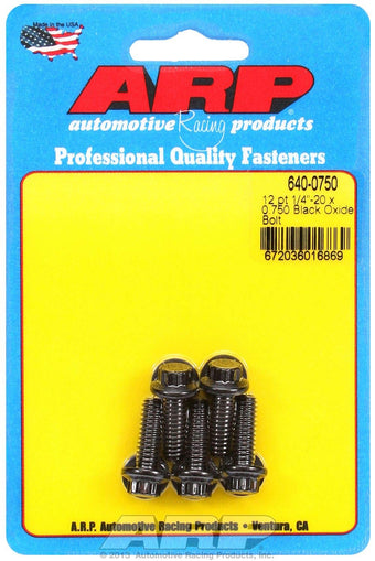 compare product ARP (640-0750) Oxide Bolt, Black