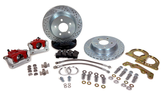 Baer Brakes - 11.6" Clsc Brake Sys Rr Red 10/12 Gm (4302565R)