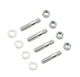 Mr. Gasket Carb Studs 1-1/2" Length, Silver